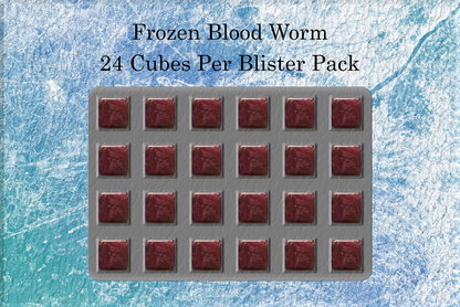 Frozen Blood Worm 24 Cubes