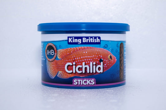 King British Cichlid Floating Sticks, 100g