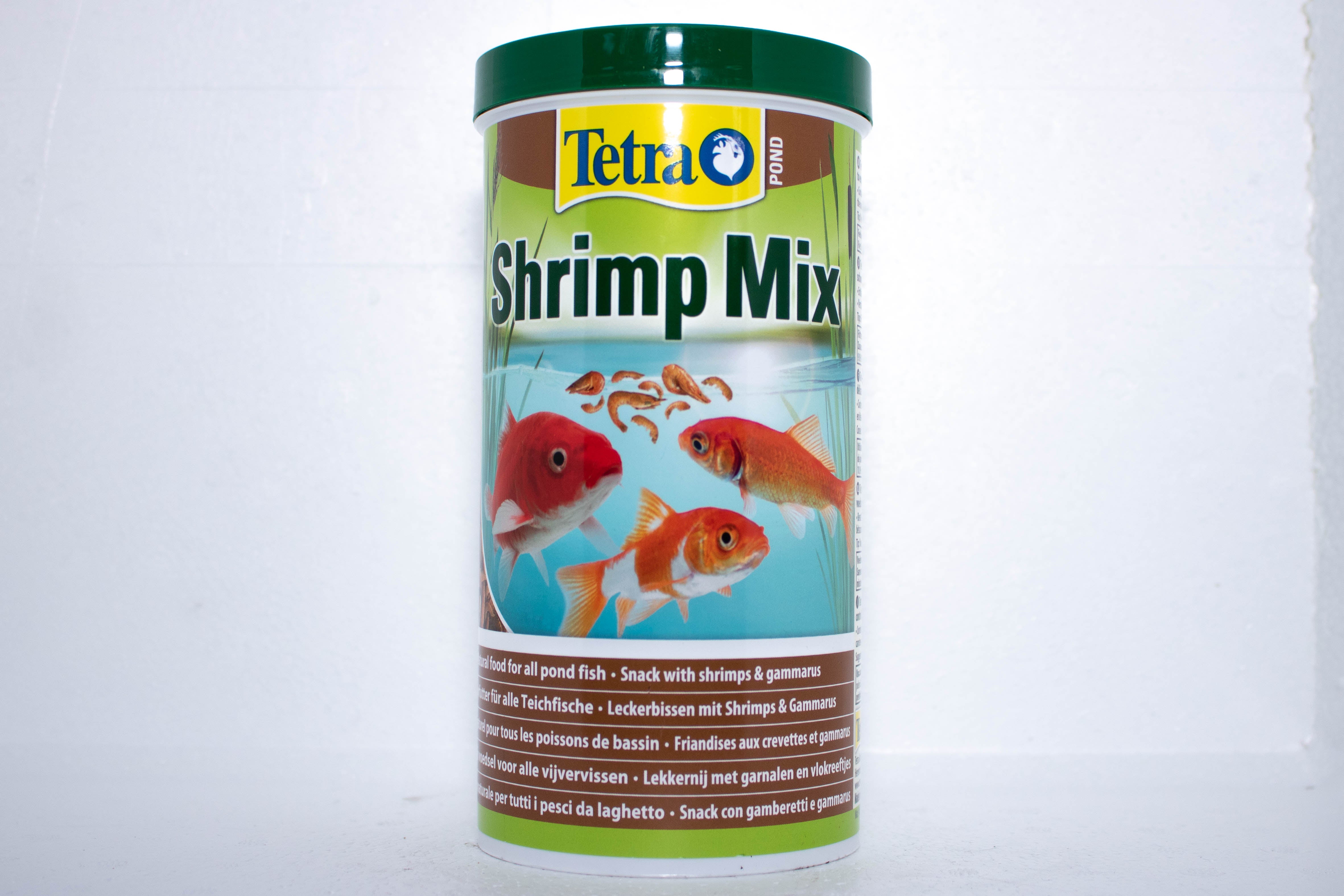 Cold water best sale shrimp with goldfish